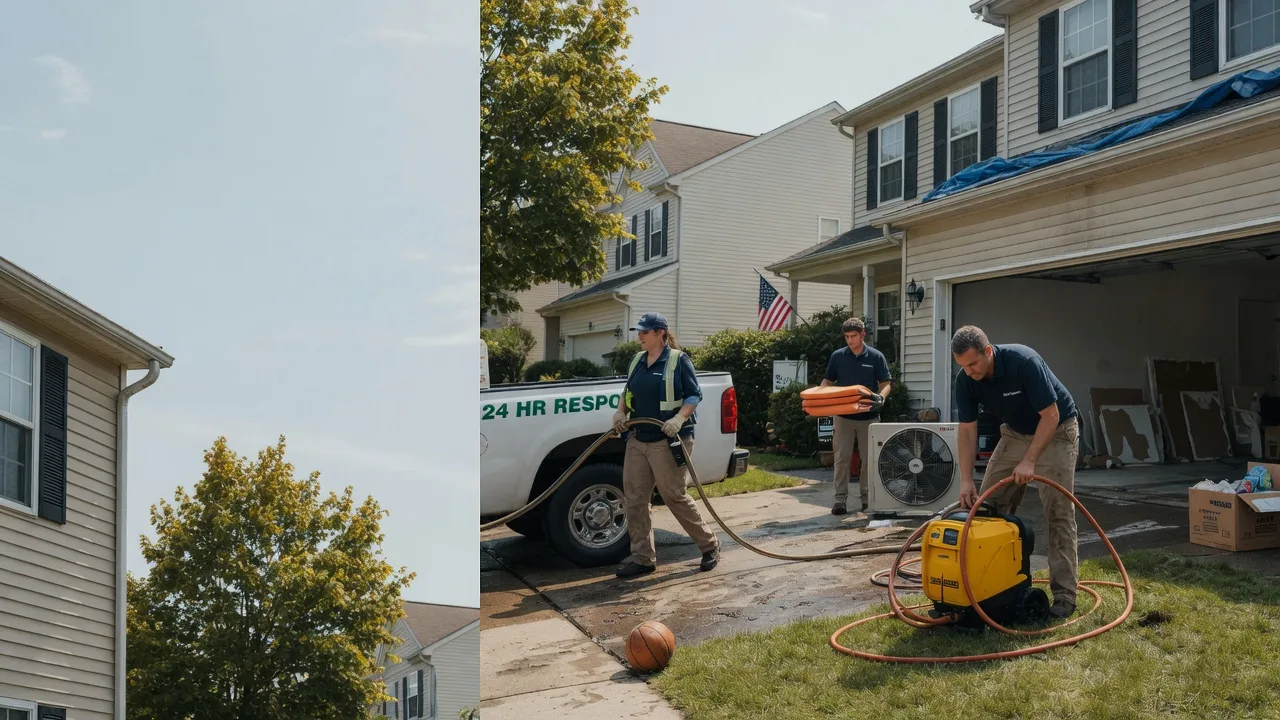 Emergency Water Damage Restoration in Shobonier, IL near me